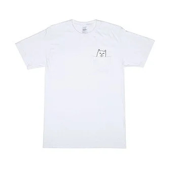 Футболка RIPNDIP Lord Nermal Pocket Tee White