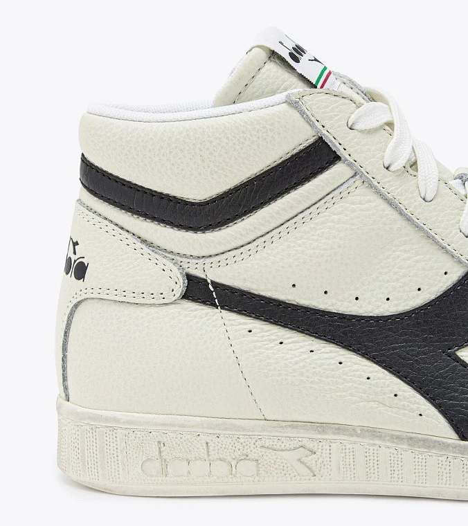 Кроссовки Diadora Game L High Waxed White / Black